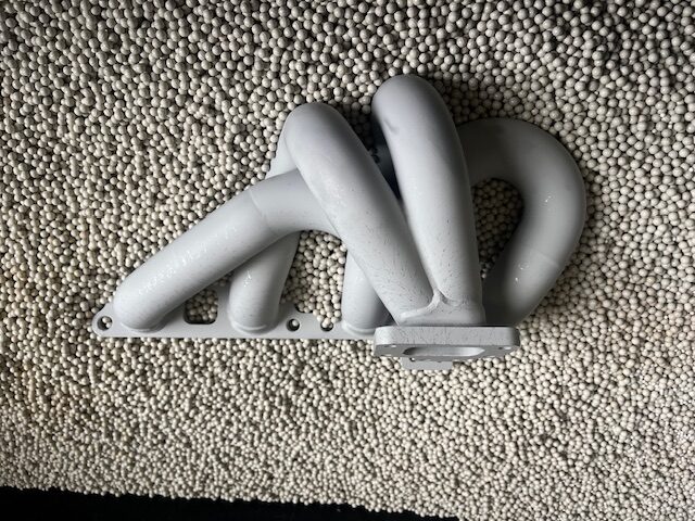 Cerakote Ceramic coated Headers in white colour