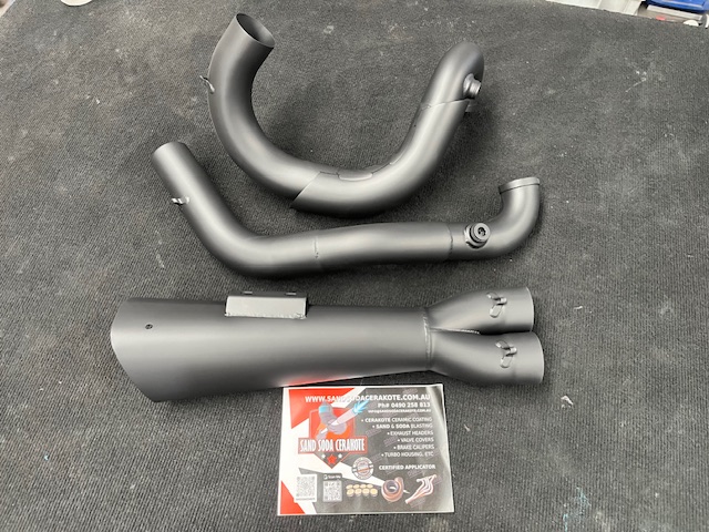 Exhaust Pipes ceramic coated